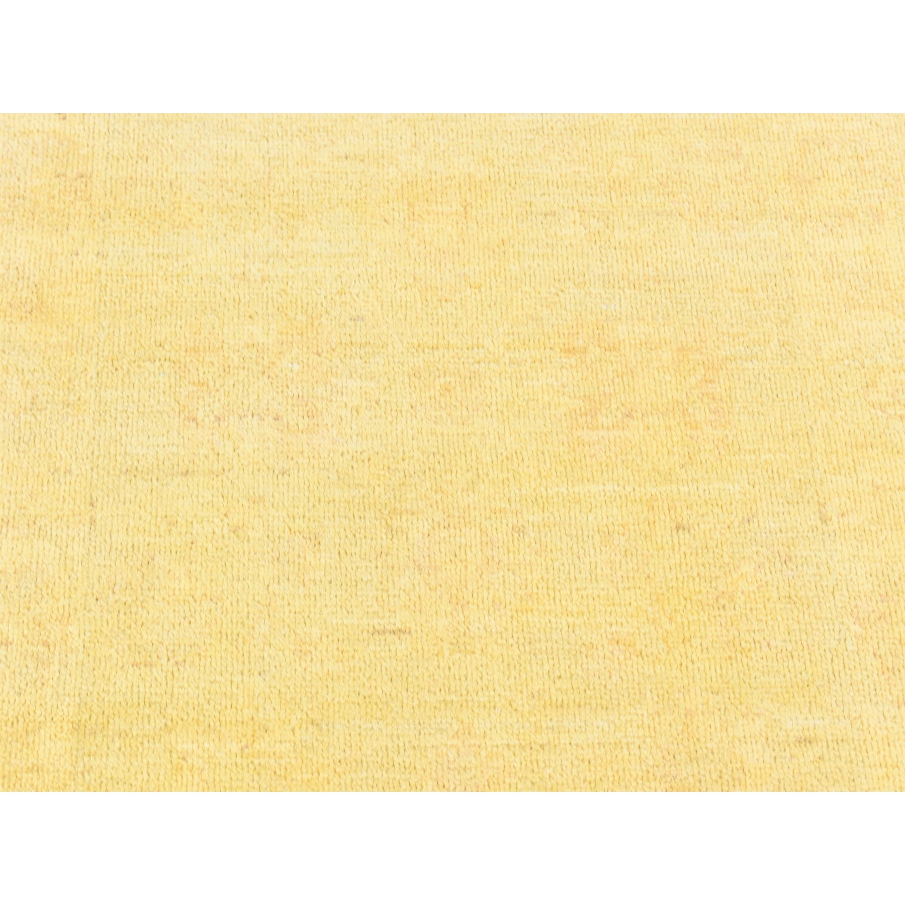 2'6"x15'10" Yellow, Overdyed Peshawar Hand Knotted Pure Wool, XL Runner Oriental Rug HR80249 - Image 2