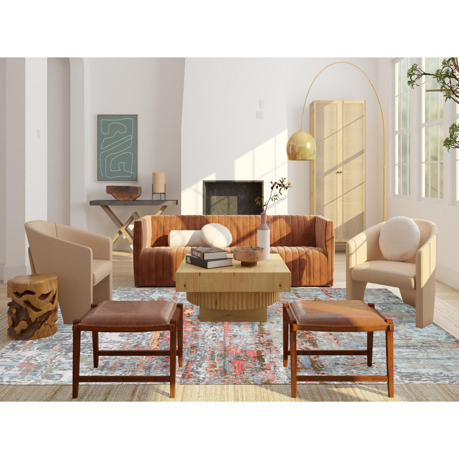 9'10"x13'8" Cloud Gray, Abstract Design, Wool and Silk, Hand Knotted, Oriental Rug HR87583 - Image 2