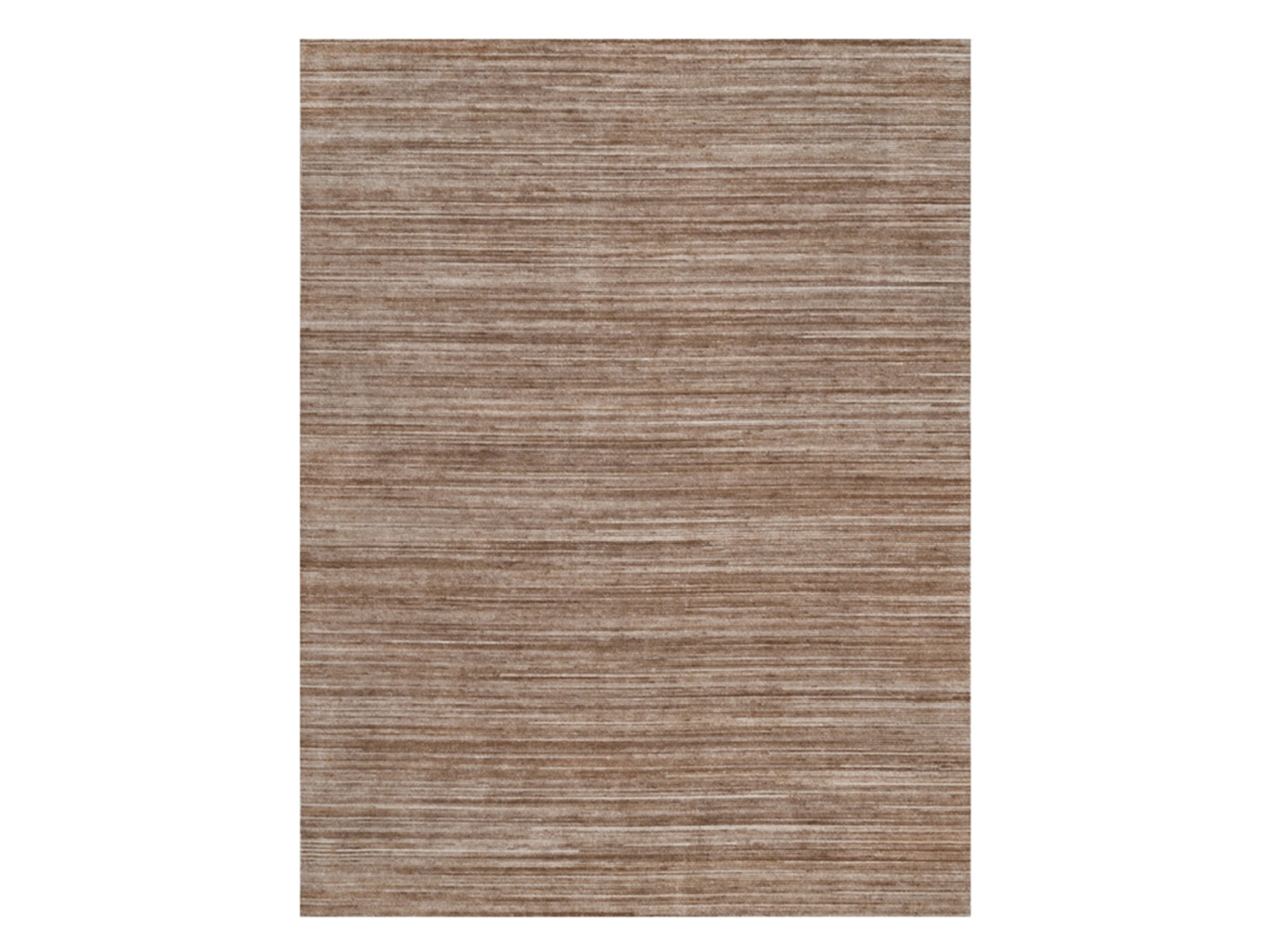 9'1"x12'1" Coconut Brown, Hand Loomed, Thick and Plush, Variegated Textured Modern Design, Indoor, Outdoor, Oriental Rug HR91869