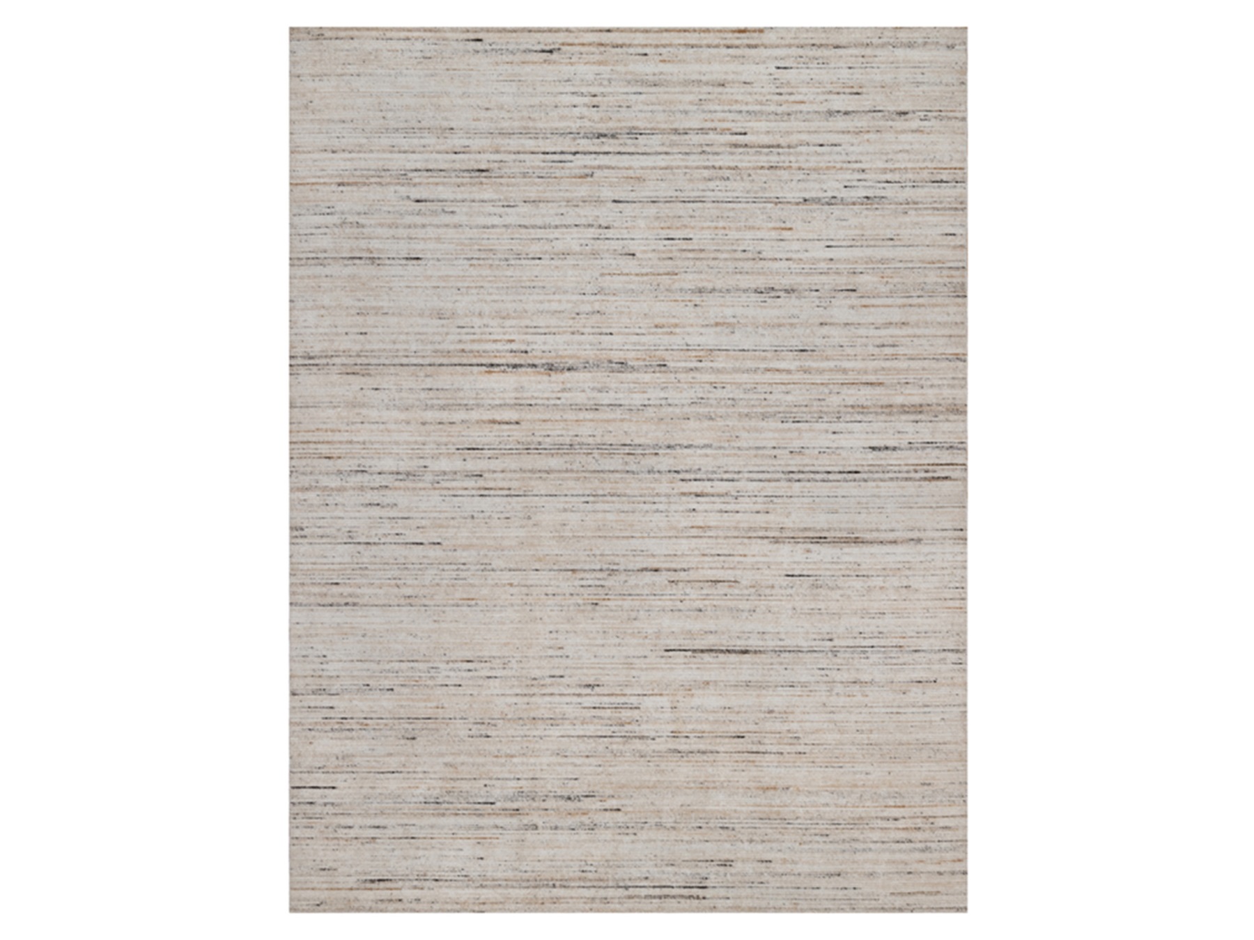 9'1"x12' Parchment White, Variegated Textured Modern Design, Indoor, Outdoor, Thick and Plush, Hand Loomed, Oriental Rug HR91873