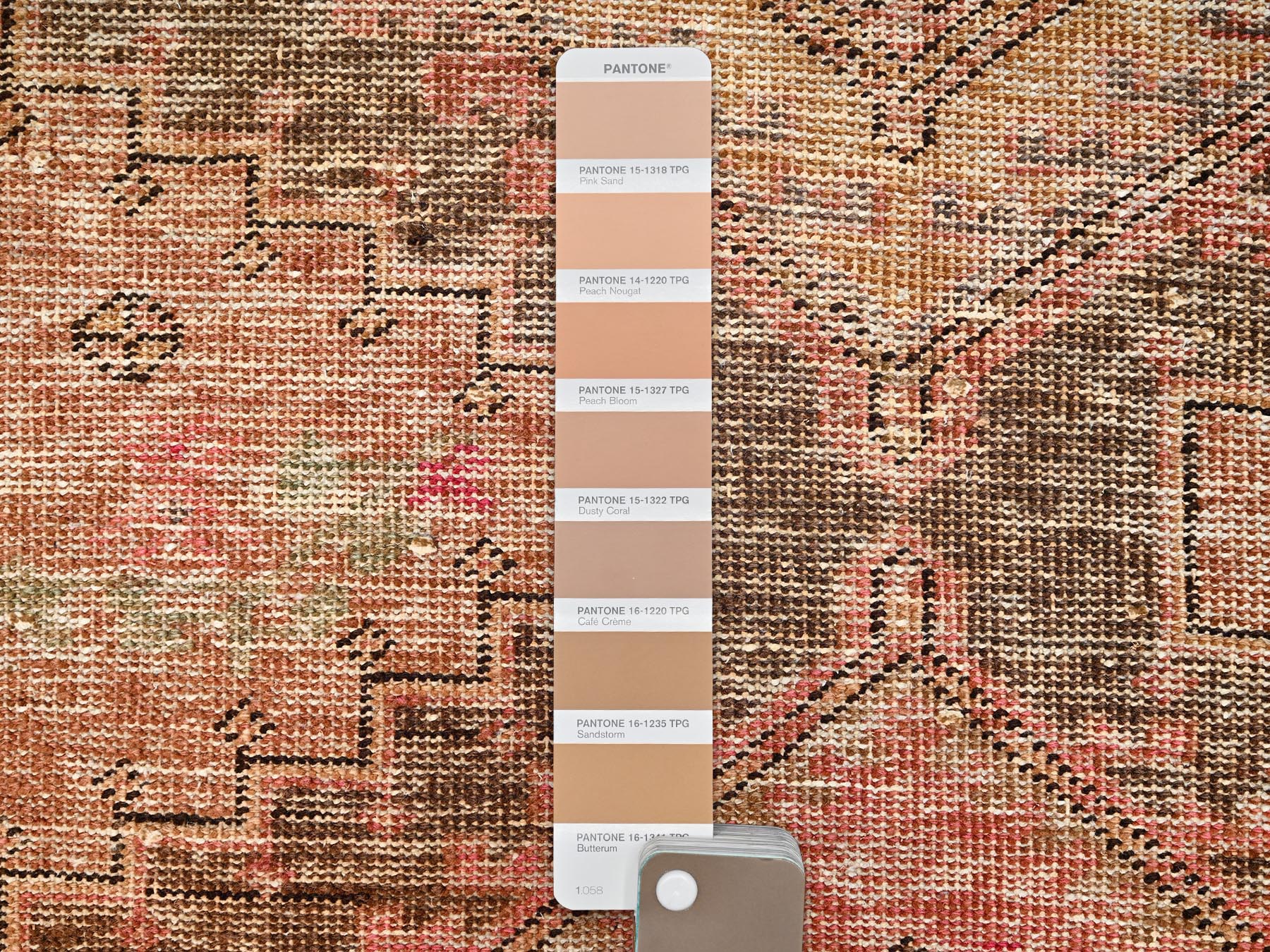 2'9"x9'1" Sand Brown, Vintage Northwest Persian with Serrated Medallions, 100% Wool, Hand Knotted, Worn and Distressed, Cropped Thin, Sides and Ends Professionally Secured, Runner, Oriental Rug HR1685 - Image 4