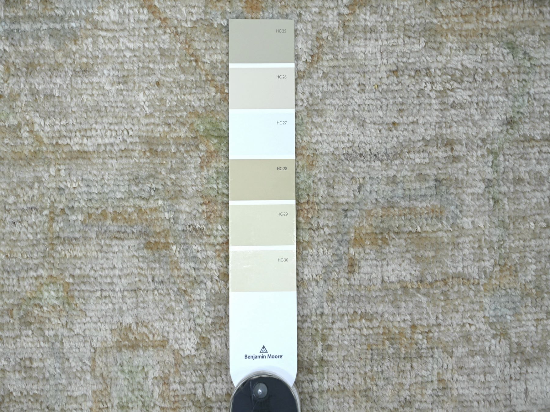 2'1"x3' Light Gray, Afghan Angora Oushak, 100% Wool, Hand Knotted, Vegetable Dyes, Mat, Sample, Oriental Rug HR22240 - Image 3