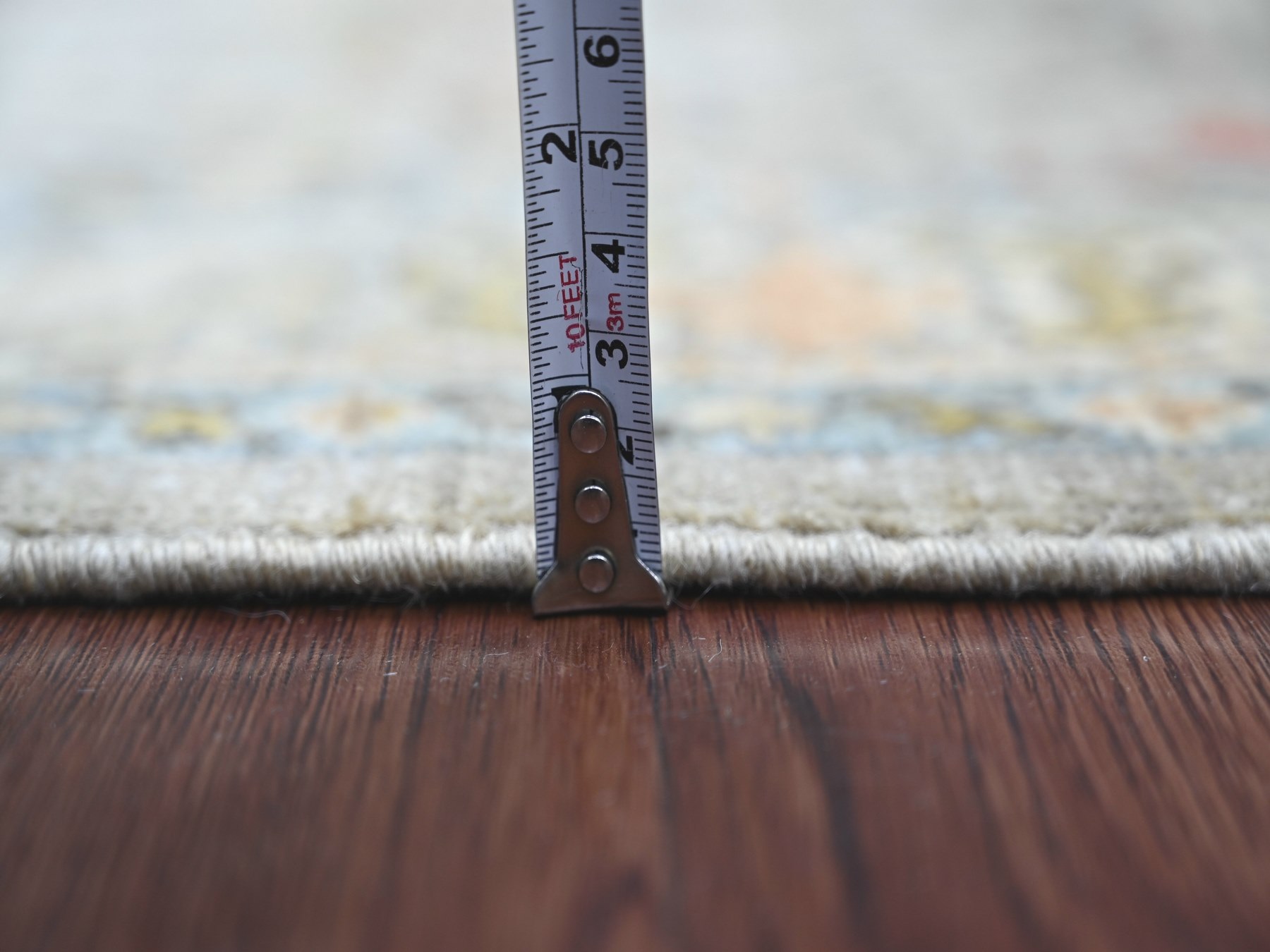 4’1″x6′ Spanish Gray, Peshawar with Bijar Garus Design, Hand Knotted ...