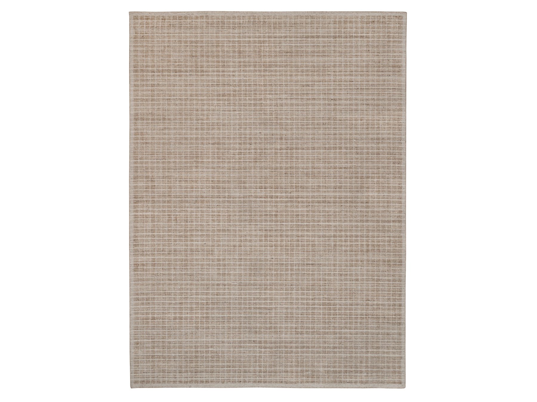 10'2"x14' Sand Brown, Modern Plain Decor Box Design, Soft to Touch, Loomed Knotted, 100% Wool, Oriental Rug HR91698