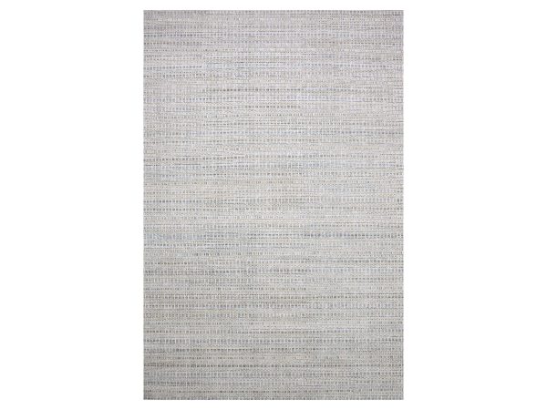 14'x20'4" Silver Gray, Pure Silk and Textured Wool Hand Knotted, Modern Tone on Tone Repetitive Design, Oversized Oriental Rug HR75173