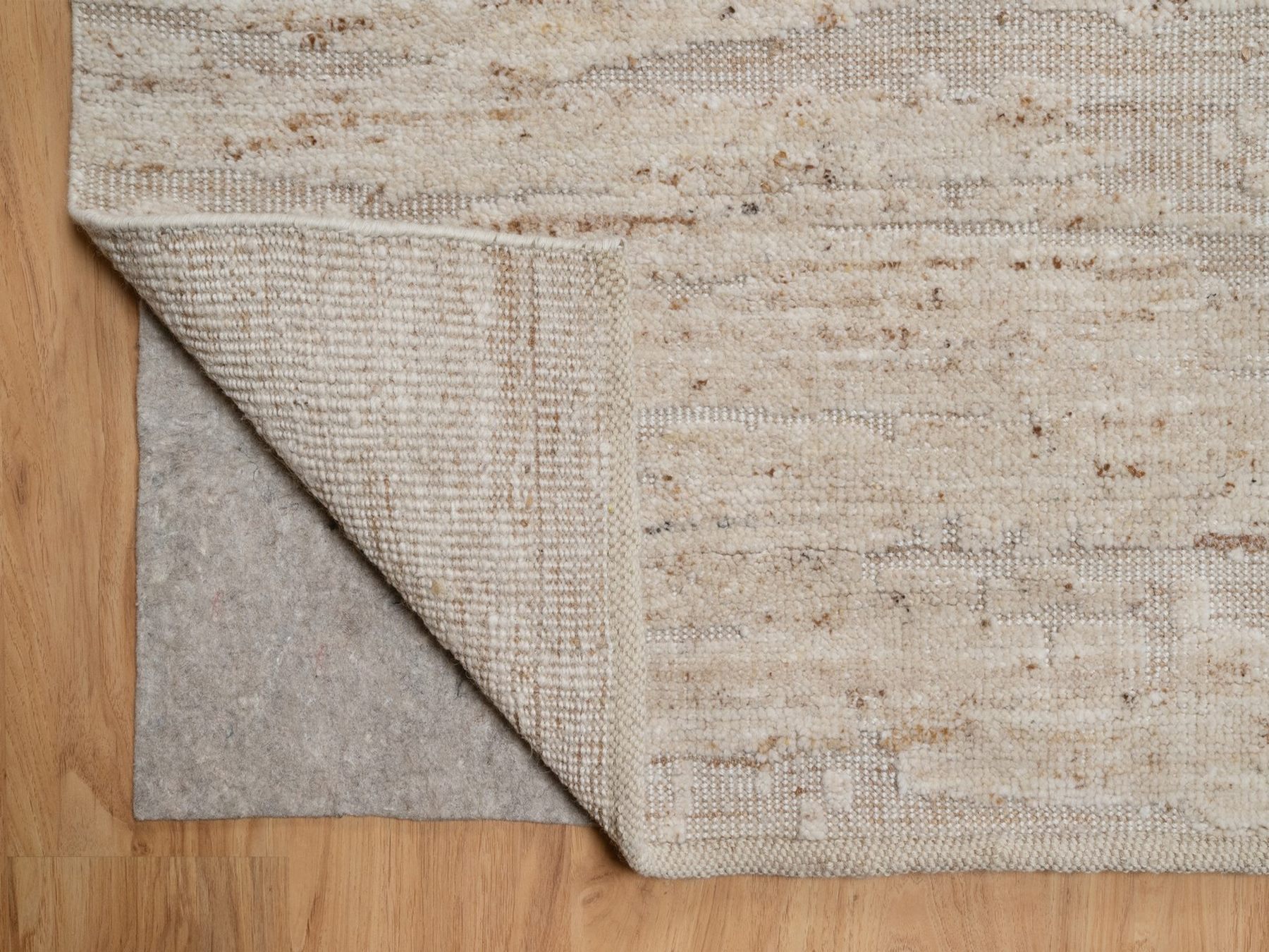 9'3"x12'2" Lace White, Hand Knotted, Modern Design, Textured with Hi and Low, Wool & Jute, Oriental Rug HR92871 - Image 4